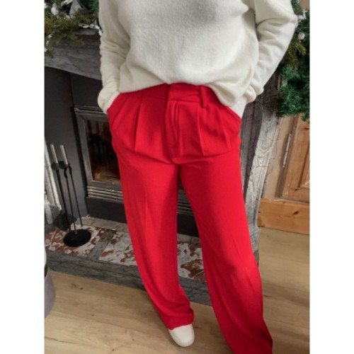 Pantalon Anaelle Rouge