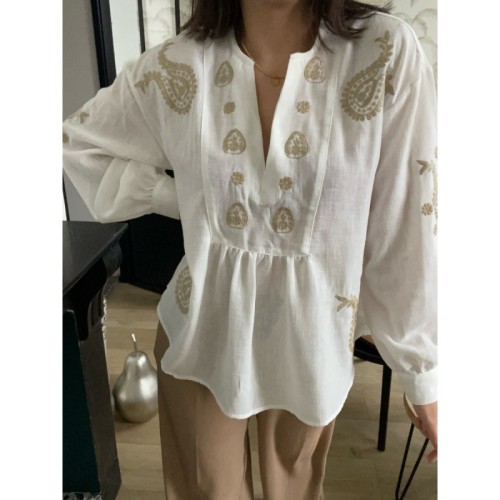 Blouse Gianni Blanche