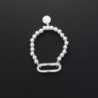 Bracelet perles rectangle Secret de Cuir
