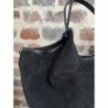 Sac Olga noir daim L