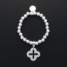 Bracelet 4 feuilles Secret de cuir
