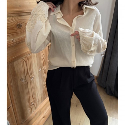 Chemise Mona Beige 