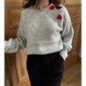 Pull Alba gris 