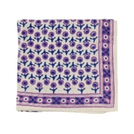 Grand Foulard Isha Cassis 