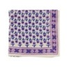 Grand Foulard Isha Cassis 