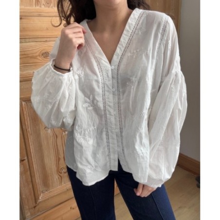 Blouse Suzanne Blanche 