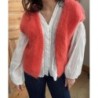 Gilet Julia Corail 