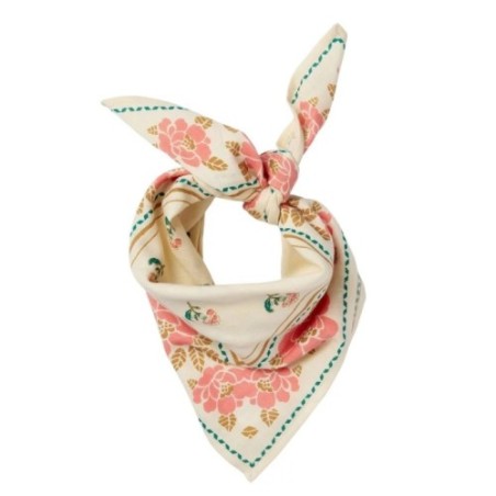 Petit Foulard Nur Ecru