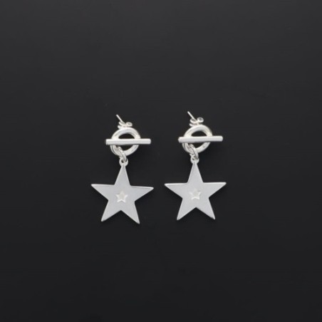 Boucles d'oreilles Etoile