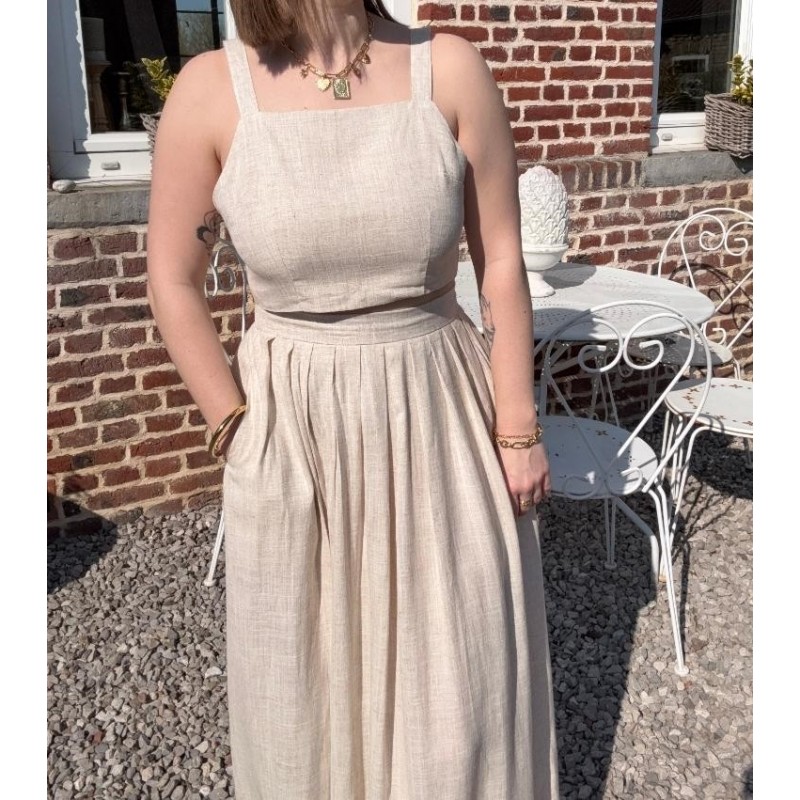 Top Romancia Beige