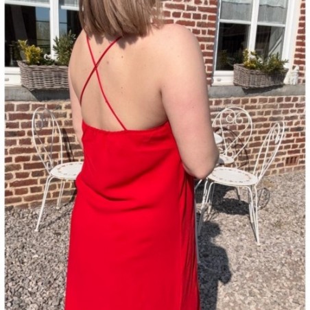 Robe Helena Rouge