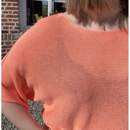 Pull Sacha Saumon