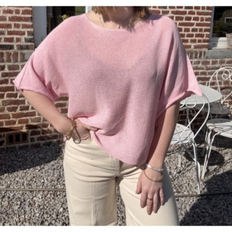 Pull Sacha Rose pale