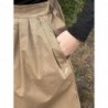 JUPE AMPLE CASSIE TAUPE