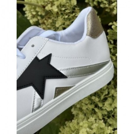 BASKETS ARTURE WHITE & BLACK