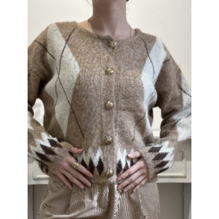 GILET EN LAINE DIANA