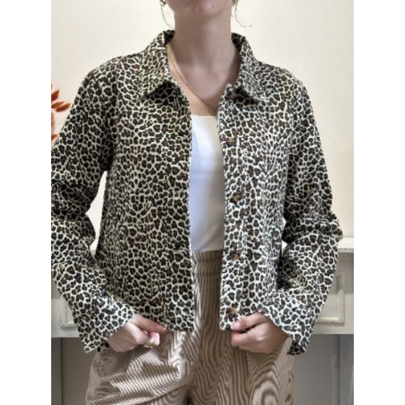 VESTE 100% COTON LEO