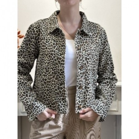 VESTE 100% COTON LEO