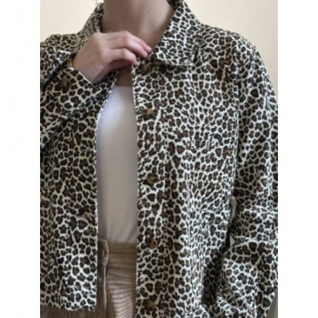 VESTE 100% COTON LEO