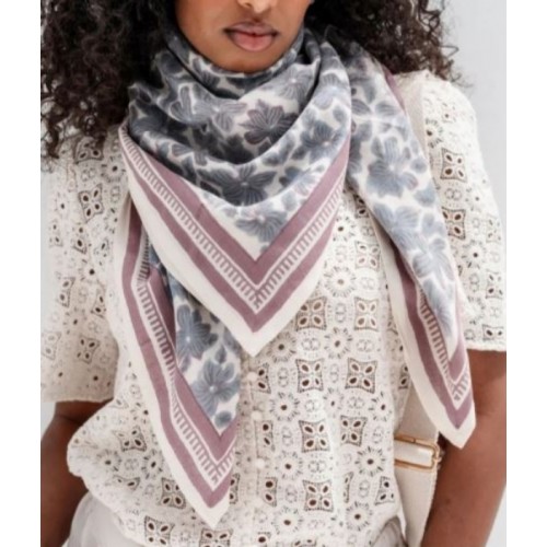 GRAND FOULARD INDIEN -...