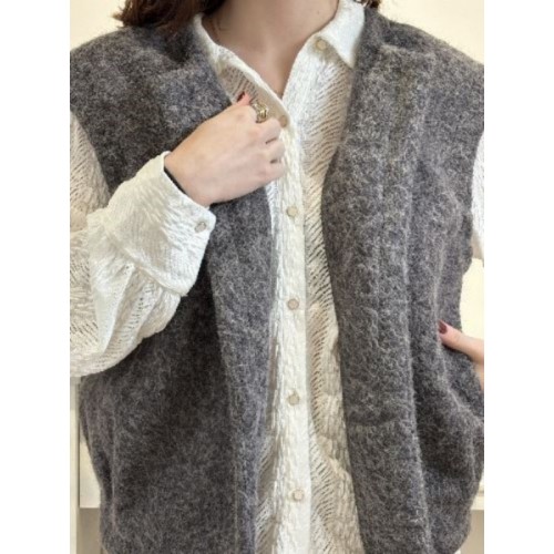 GILET MIRANDA GRIS