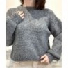 PULL EN LAINE AURORA GRIS ANTHRACITE