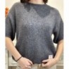 PULL  BROOKE DOUX ALPAGA GRIS