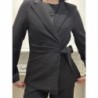 VESTE BLAZER CINTRE NOIR MONICA