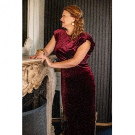 ROBE BURGUNDY ASTRE