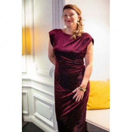 ROBE BURGUNDY ASTRE