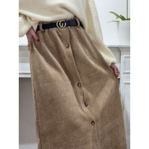 Jupe hiver velours TU