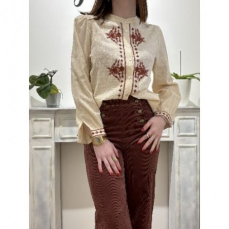 Pantalon oraije victorine velour 