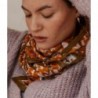 GRAND FOULARD INDIEN POSY CANELLE