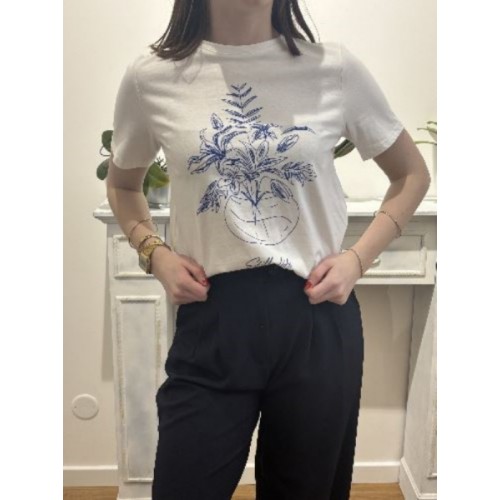 TEESHIRT BLEU D'HIVER