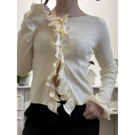 Gilet Clémence Blanc