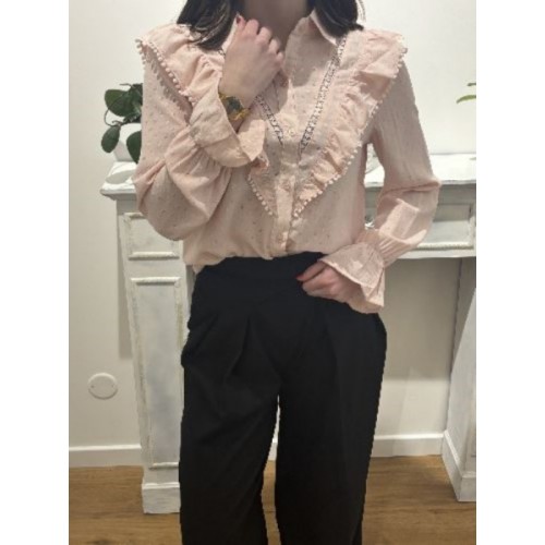 BLOUSE ROSE VOLUPTE 