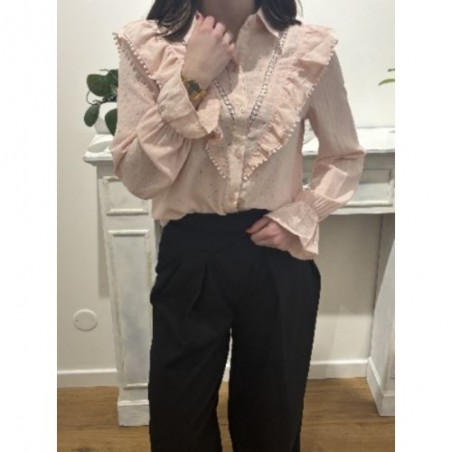 BLOUSE ROSE VOLUPTE 