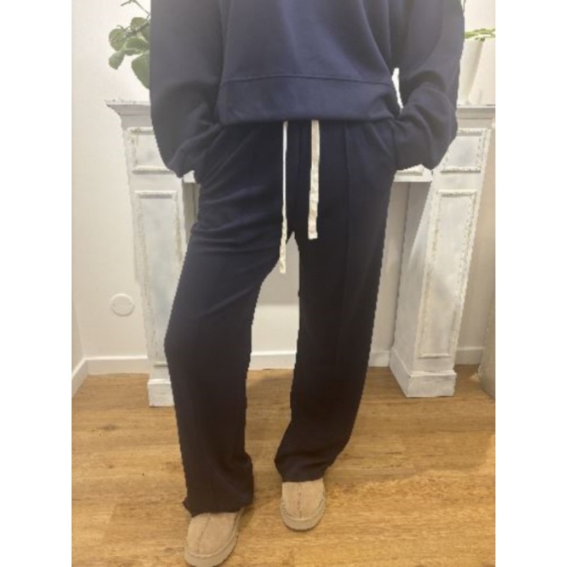 PANTALON JOGGING BLEU MARINE 