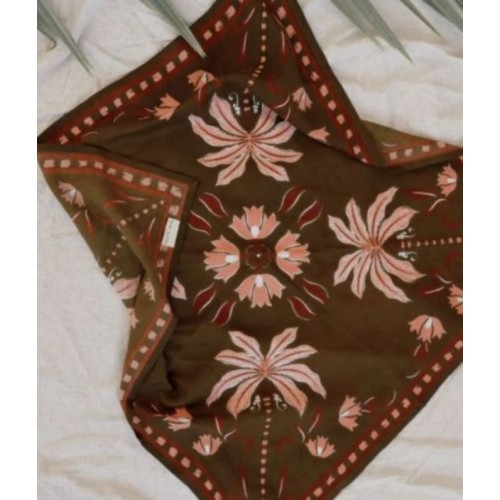 FOULARD BLOOM KHAKI