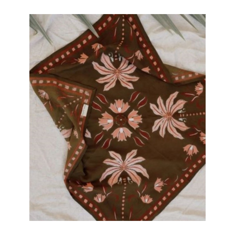 FOULARD BLOOM KHAKI