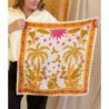 FOULARD TROPICAL SPIRIT TERRACOTTA BINDI ATELIER