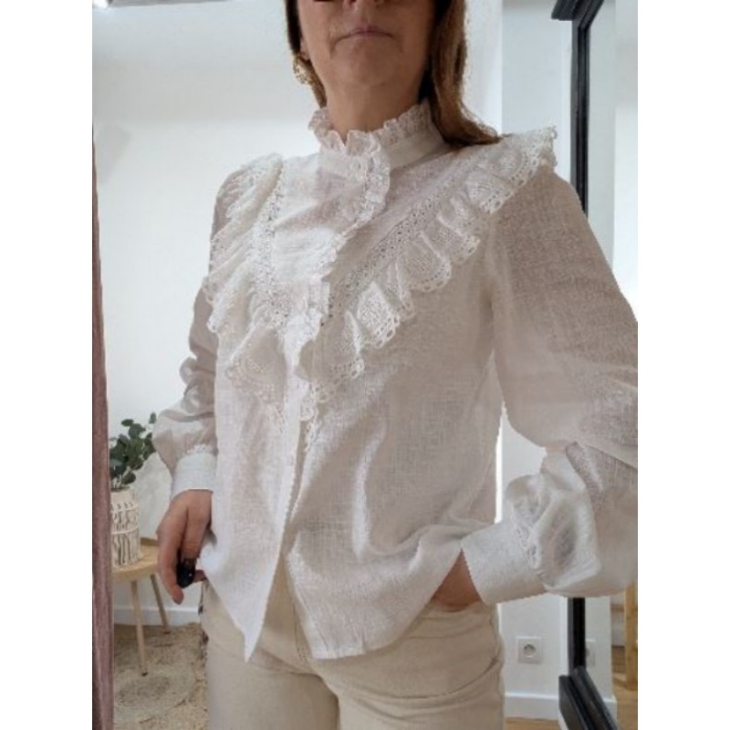 BLOUSE VIOLETTE