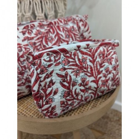 GRANDE TROUSSE VEGETAL ROUGE COTON