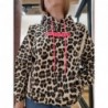 SWEAT A CAPUCHE ICONIC MOTIFS LEOPARD 