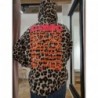 SWEAT A CAPUCHE ICONIC MOTIFS LEOPARD 