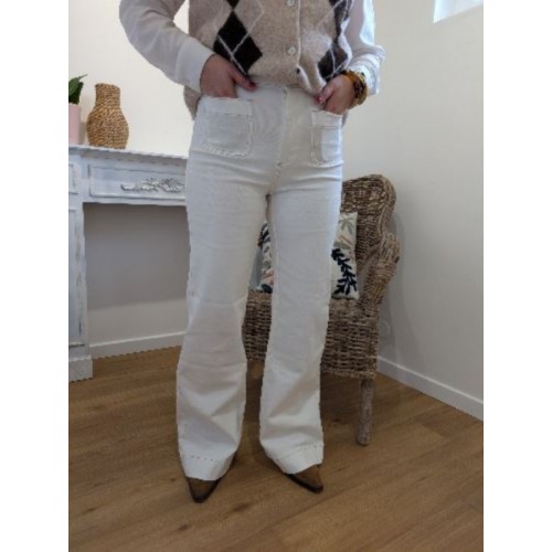 JEAN ELENA DENIM BLANC...