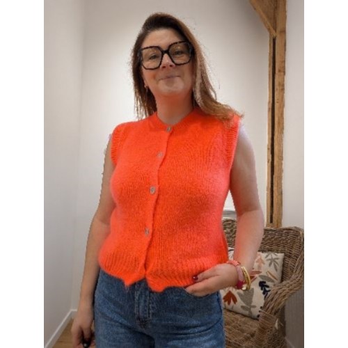 GILET JUJU CORAIL