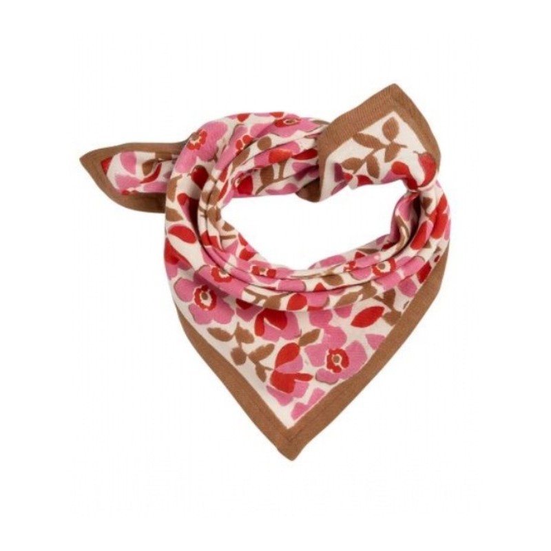 PETIT FOULARD AMELIA PINK - BINDI ATELIER