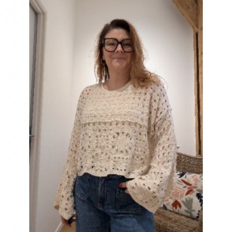 TOP CROCHET MARION TU