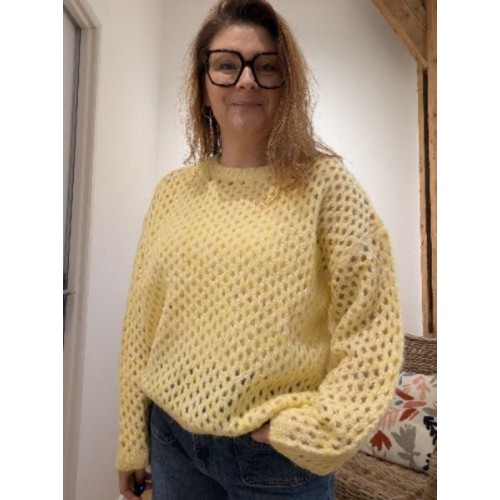 PULL PAULINE JAUNE